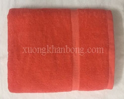 Khăn đắp spa cotton màu cam