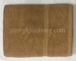 Khăn đắp spa cotton màu nâu