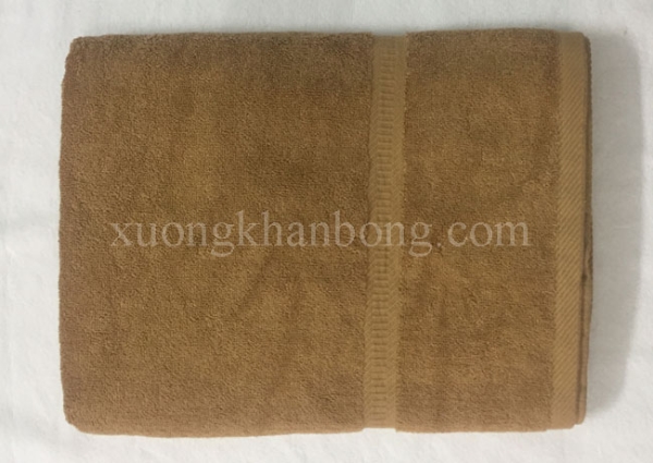 Khăn đắp spa cotton màu nâu