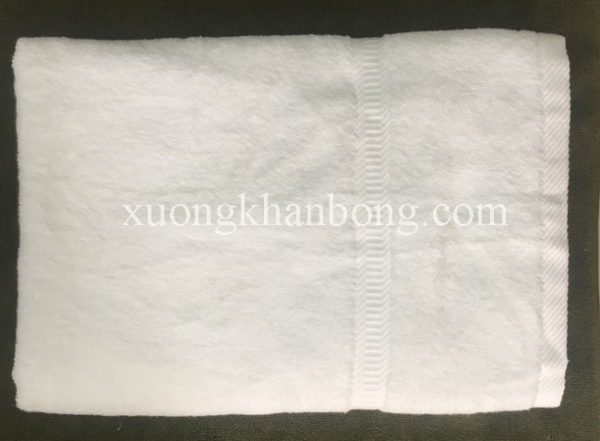 Khăn đắp spa cotton màu trắng