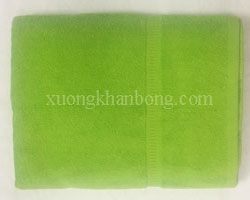 Khăn đắp spa cotton màu xanh cốm