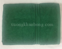 Khăn đắp spa cotton màu xanh lục