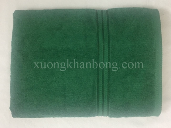 Khăn đắp spa cotton màu xanh lục