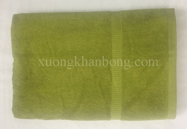 Khăn đắp spa cotton màu xanh rêu