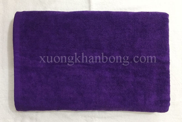 Khăn trải giường Spa Cotton màu tím