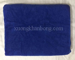 Khăn trải giường Spa Cotton màu xanh đậm