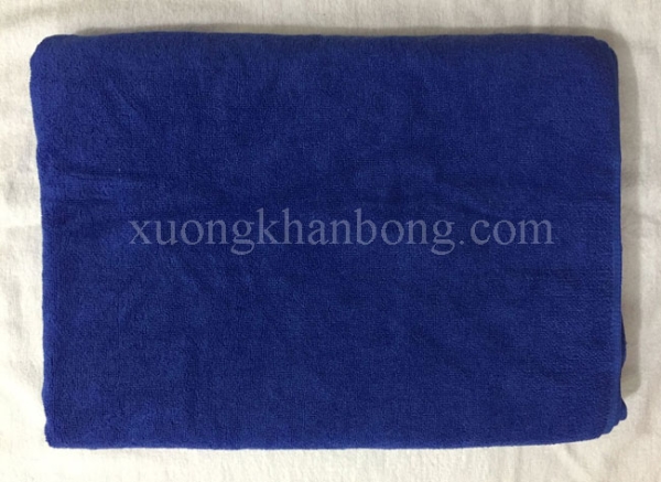Khăn trải giường Spa Cotton màu xanh đậm