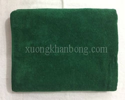 Khăn trải giường Spa Cotton màu xanh lục