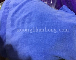 Khăn trải giường Spa Cotton màu xanh nhạt