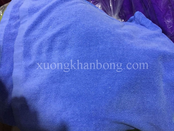 Khăn trải giường Spa Cotton màu xanh nhạt