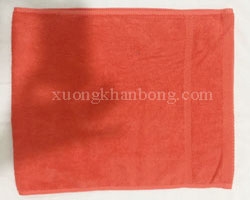 Khăn quấn tóc Spa Cotton màu cam