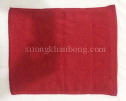 Khăn quấn tóc Spa Cotton màu đỏ đô