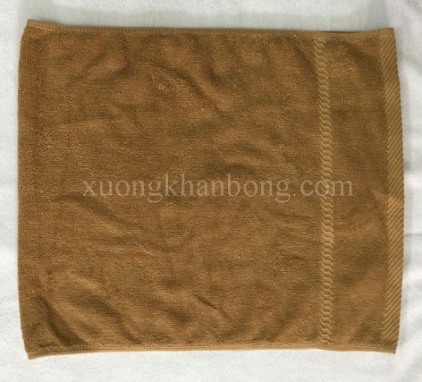 Khăn quấn tóc Spa Cotton màu nâu