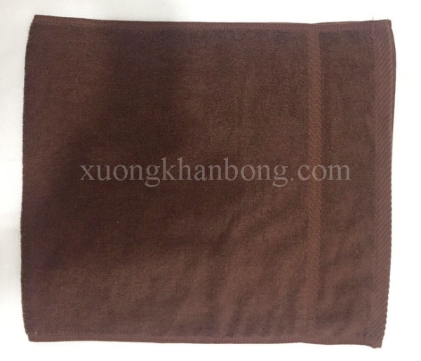 Khăn quấn tóc Spa Cotton màu nâu socola