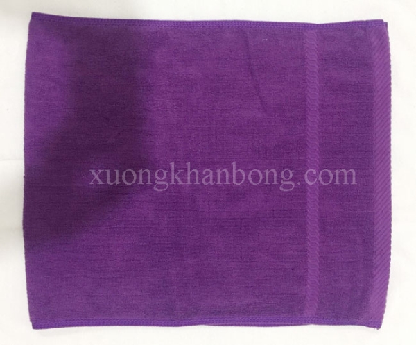 Khăn quấn tóc Spa Cotton màu tím