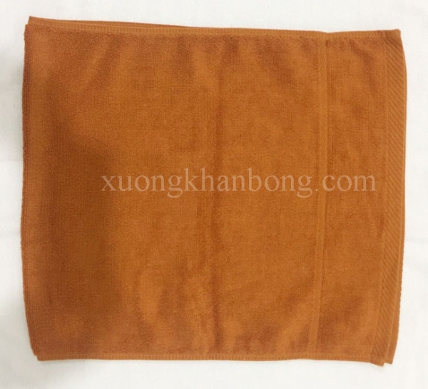 Khăn quấn tóc Spa Cotton màu vàng cháy