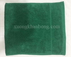 Khăn quấn tóc Spa Cotton màu xanh lục