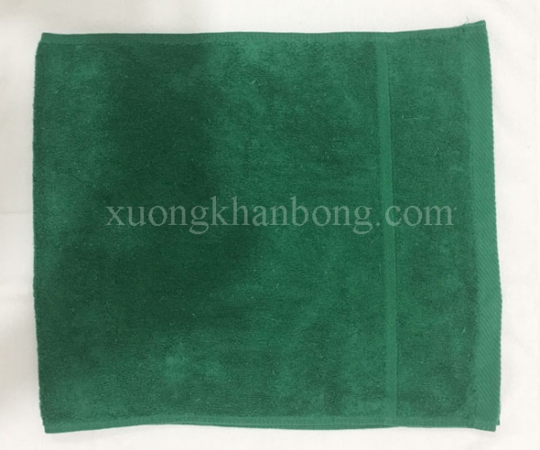 Khăn quấn tóc Spa Cotton màu xanh lục