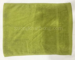 Khăn quấn tóc Spa Cotton màu xanh rêu