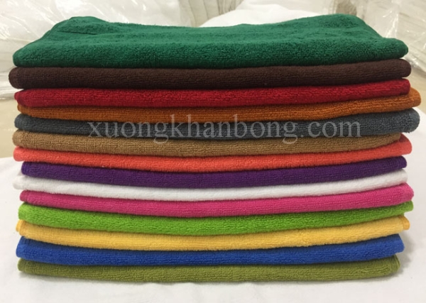 Khăn quấn tóc Spa Cotton nhiều màu